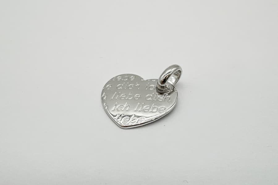 Silber Ketten Anhänger Diadoro Basics Herzanhänger HES01